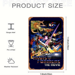 Transformers: The Movie Tin Metal Sign (ONLINE ORDER ONLY)