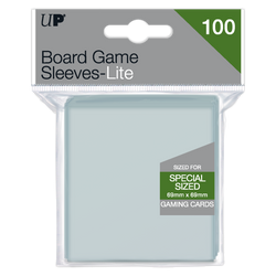 Special Sized Lite Board Game Sleeves (100ct) for 69mm x 69mm Cards