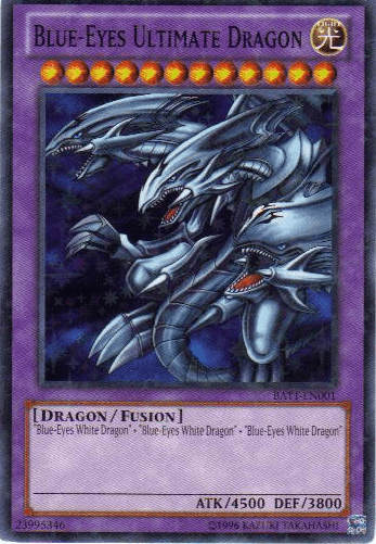 Blue-Eyes Ultimate Dragon [BATT-EN001] Starfoil Rare (ONLINE ORDER ONLY)