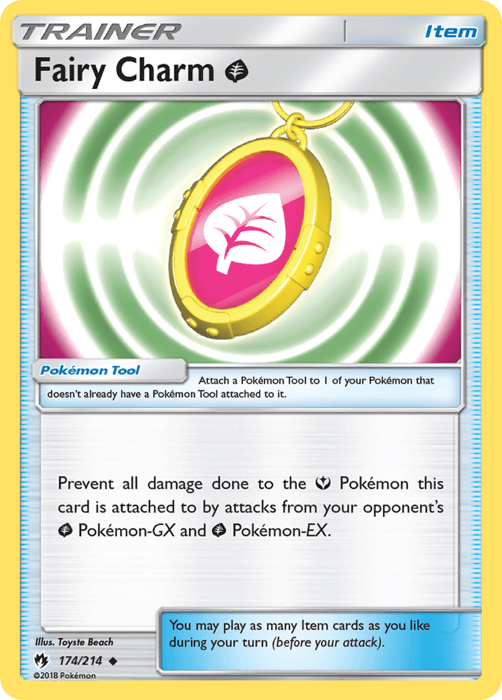Fairy Charm Grass (174/214) [Sun & Moon: Lost Thunder] (Online Only)