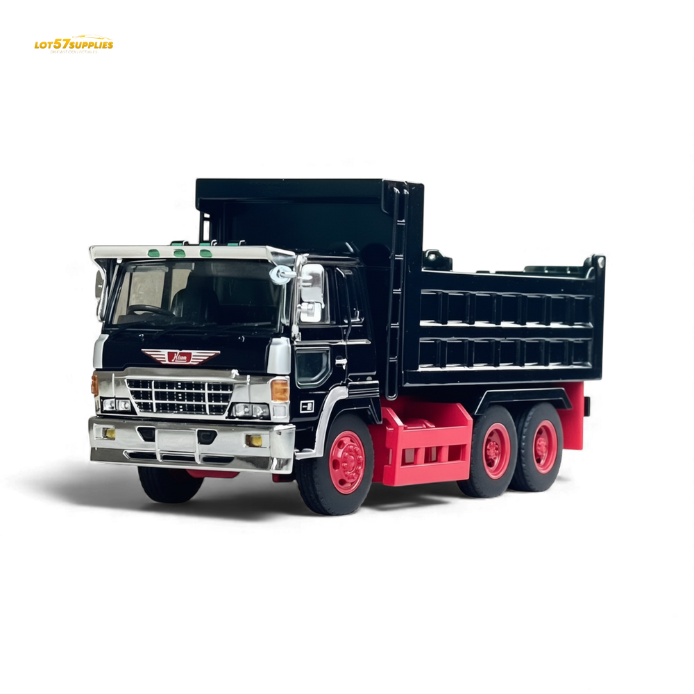 (Pre-Order) DBGT Hino Super Dolphin Dump Truck - Black 1:64 (ONLINE ORDER ONLY)