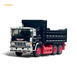 (Pre-Order) DBGT Hino Super Dolphin Dump Truck - Black 1:64 (ONLINE ORDER ONLY)