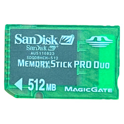 PSP Memory Stick Pro Duo - PSP (Online Order Only)