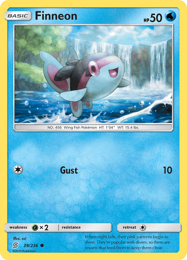 Finneon (39/236) [Sun & Moon: Unified Minds] (Online Only)