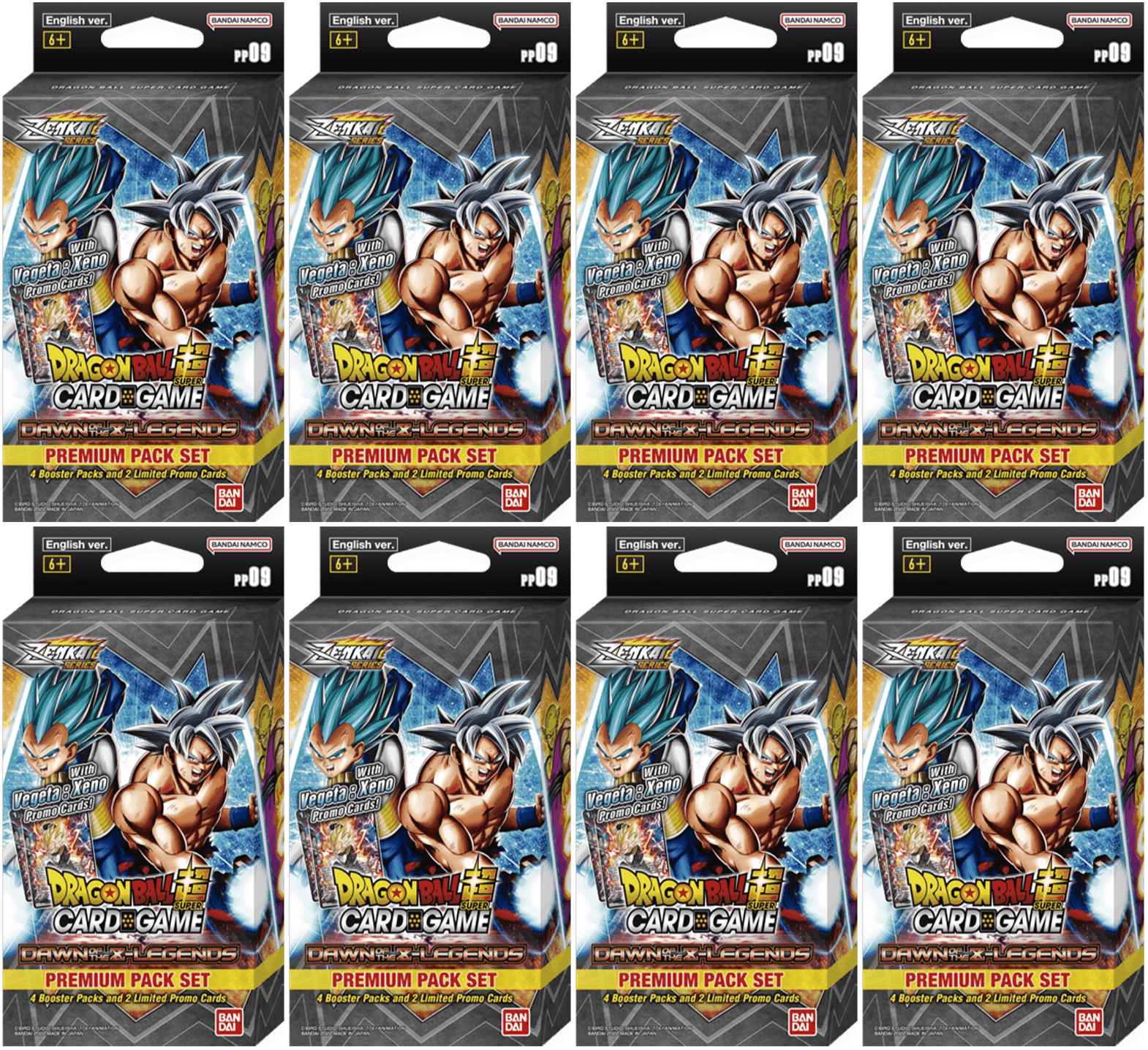 ZENKAI Series: Set 01 [PP09] - Premium Pack Set Display (ONLINE ORDER ONLY)