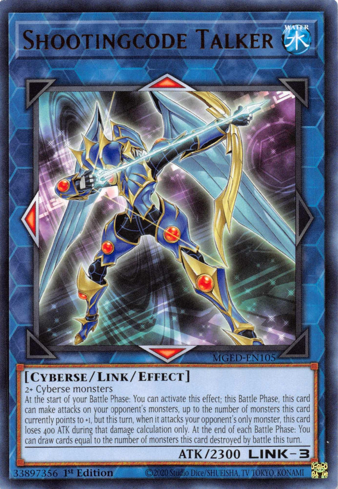 Shootingcode Talker [MGED-EN105] Rare (ONLINE ORDER ONLY)