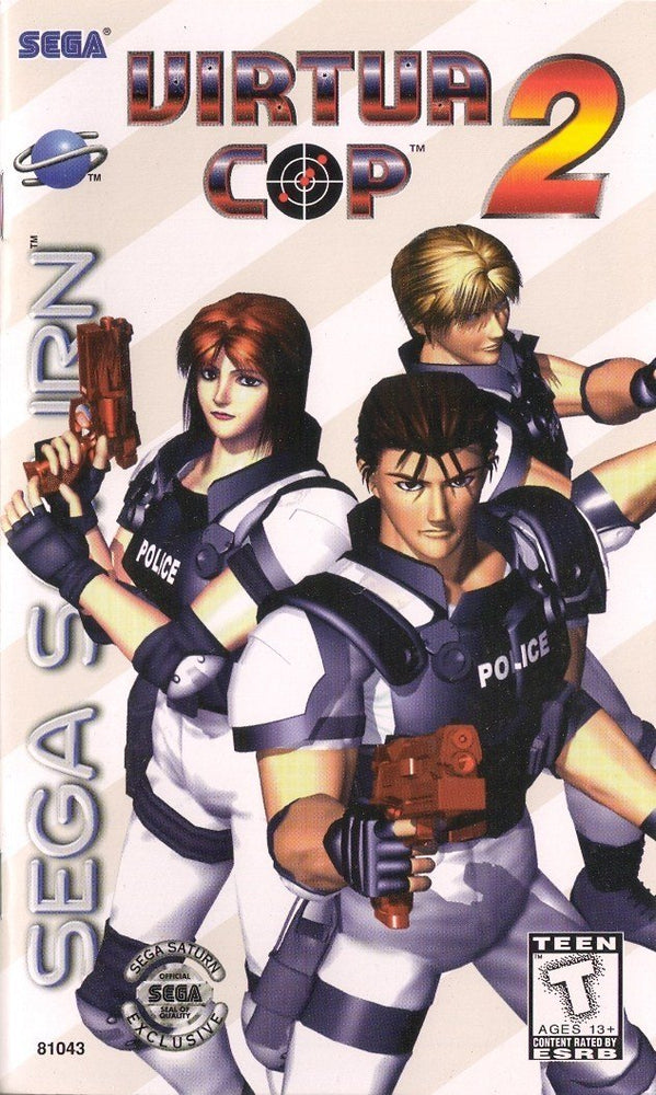 Virtua Cop 2 (Sega Saturn) (ONLINE ORDER ONLY)