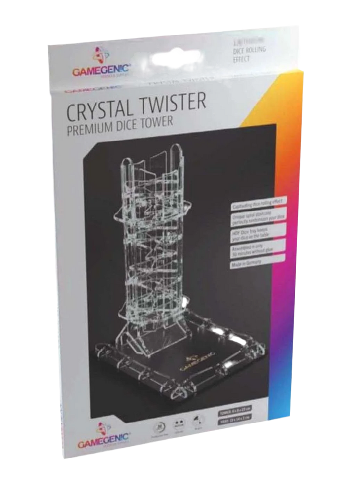 Crystal Twister Dice Tower (ONLINE ORDER ONLY)