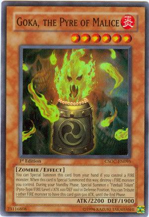 Goka, the Pyre of Malice [CSOC-EN095] Super Rare (ONLINE ORDER ONLY)