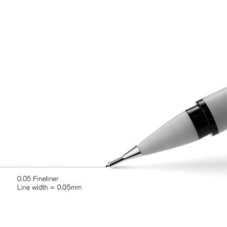 Winsor & Newton: Fineliner - Black 0.05 (ONLINE ORDER ONLY)