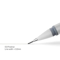 Winsor & Newton: Fineliner - Cool Grey 0.3 (ONLINE ORDER ONLY)