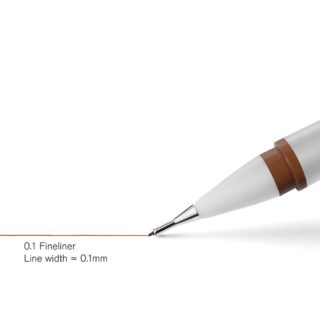 Winsor & Newton: Fineliner - Sepia 0.1 (ONLINE ORDER ONLY)