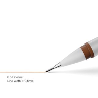 Winsor & Newton: Fineliner - Sepia 0.5 (ONLINE ORDER ONLY)