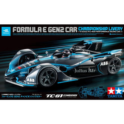 Tamiya 58681 RC 1/10 Formula E Gen2 Racing Car Kit TC-01 Championship (ONLINE ORDER ONLY)