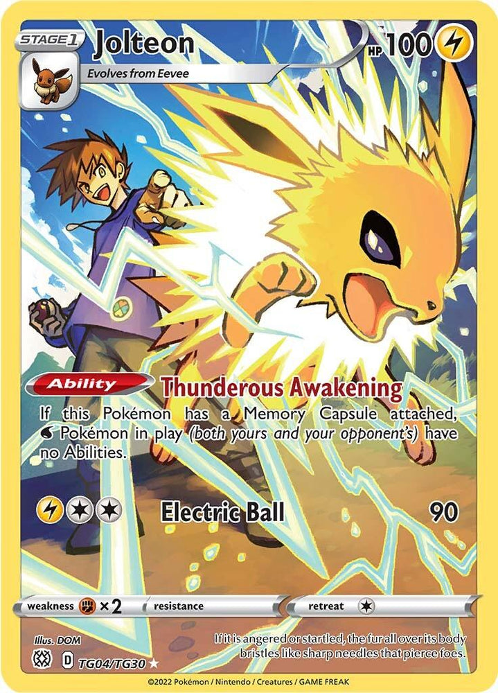 Jolteon (TG04/TG30) [Sword & Shield: Brilliant Stars] (Online Only)