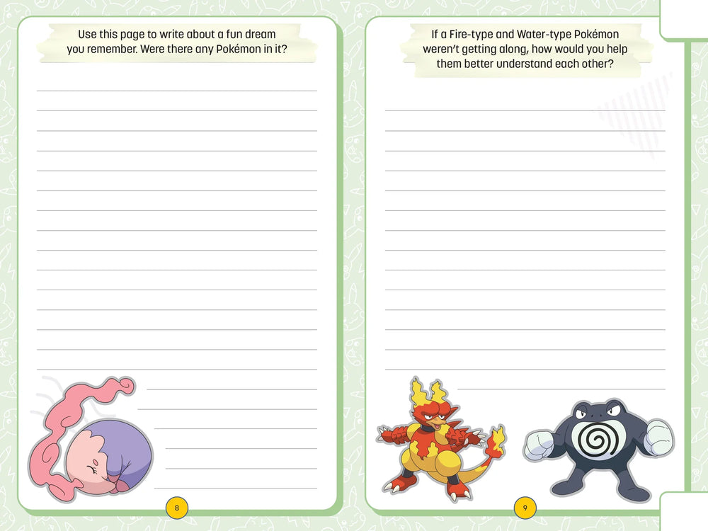 Pokémon: My Super Awesome Pokémon Journey Notebook (ONLINE ORDER ONLY)