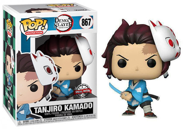 Tanjiro Kamado (Blue Sword, Mask, Demon Slayer) 867 - Special Edition Exclusive (Online Order Only)