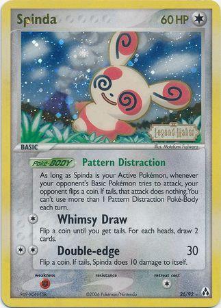 Spinda (26/92) (Stamped) [EX: Legend Maker] (Online Only)