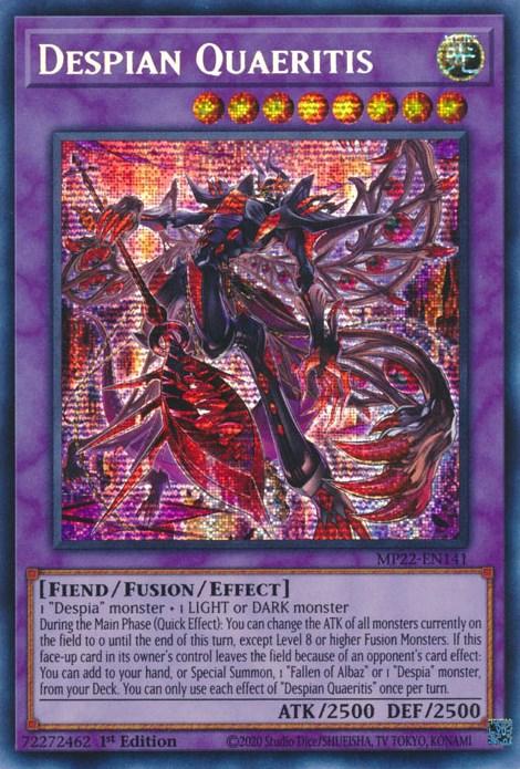 Despian Quaeritis [MP22-EN141] Prismatic Secret Rare (ONLINE ORDER ONLY)