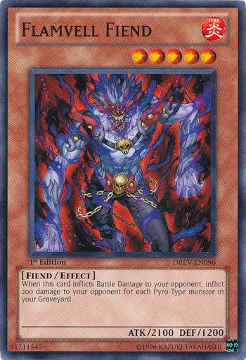 Flamvell Fiend [DREV-EN096] Common (ONLINE ORDER ONLY)