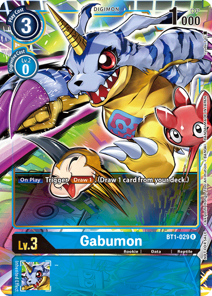 Gabumon [BT1-029] (Alternate Art) [Release Special Booster Ver.1.0] (ONLINE ORDER ONLY)