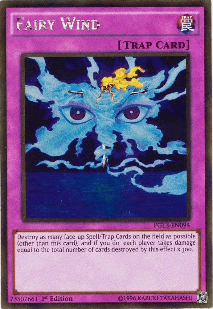 Fairy Wind [PGL3-EN094] Gold Rare (ONLINE ORDER ONLY)