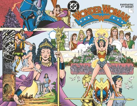 Wonder Woman (1987) #1 C Facsimile Edition George Perez Foil Variant (08/29/2023) Dc (ONLINE ORDER ONLY)