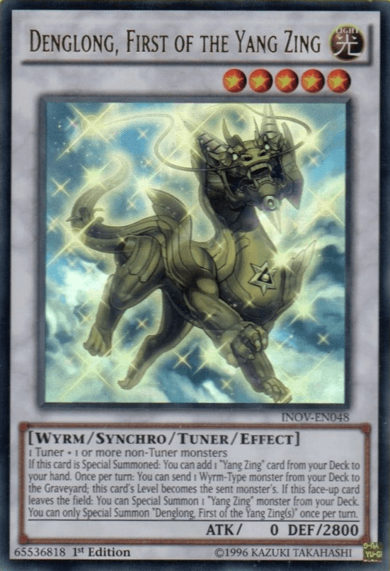 Denglong, First of the Yang Zing [INOV-EN048] Ultra Rare (ONLINE ORDER ONLY)