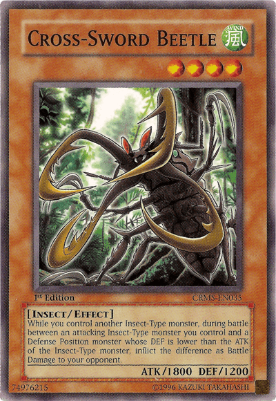 Cross-Sword Beetle [CRMS-EN035] Common (ONLINE ORDER ONLY)