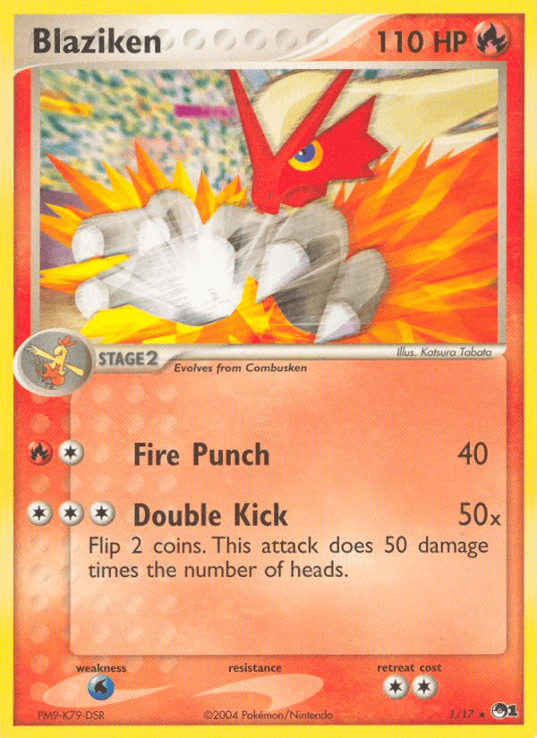 Blaziken (1/17) [POP Series 1] (Online Only)