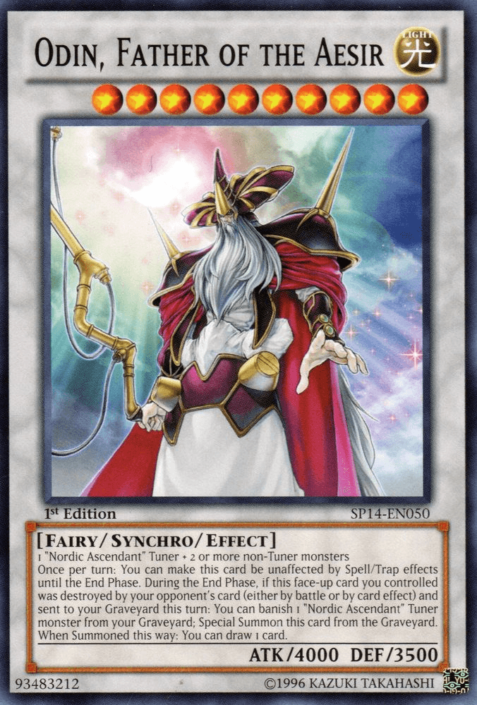 Odin, Father of the Aesir [SP14-EN050] Common (ONLINE ORDER ONLY)