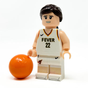 Clutchin' Clark Basketball Player Minifig made using LEGO parts - B3 Customs (Online Order Only)