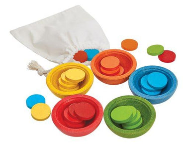 Rainbow Color, Match & Count Wooden Sorting (ONLINE ORDER ONLY)