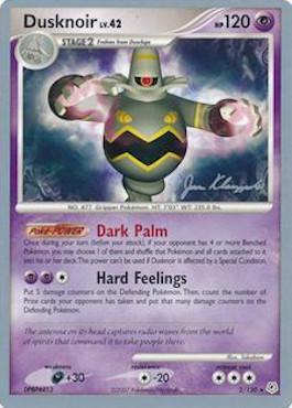 Dusknoir LV.42 (2/130) (Psychic Lock - Jason Klaczynski) [World Championships 2008] (Online Only)