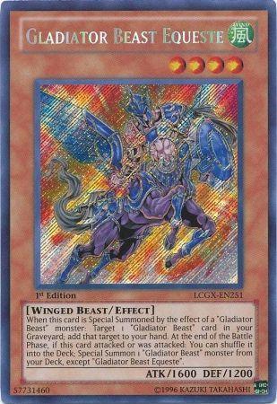 Gladiator Beast Equeste [LCGX-EN251] Secret Rare (ONLINE ORDER ONLY)