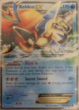 Keldeo EX (49/149) (American Gothic - Ian Whiton) [World Championships 2013] (Online Only)