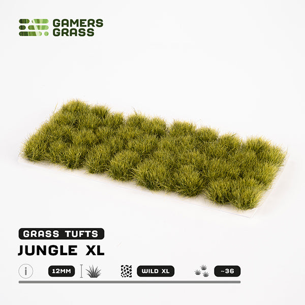 Gamers Grass Tufts: Jungle XL 12mm- Wild XL (ONLINE ORDER ONLY)