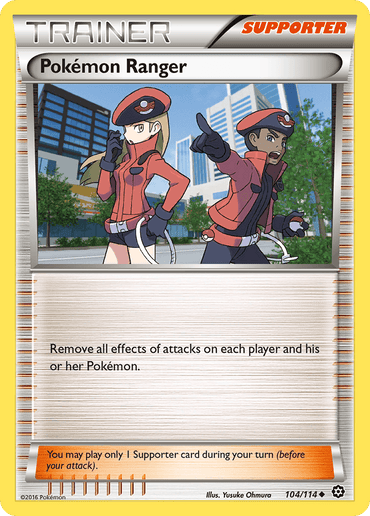 Pokemon Ranger (104/114) [XY: Steam Siege] (Online Only)