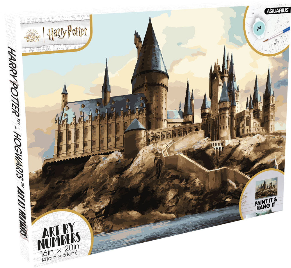 Aquarius Art by Numbers: Harry Potter Hogwarts (ONLINE ORDER ONLY)