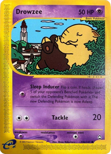 Drowzee (74b/147) [Aquapolis] (Online Only)