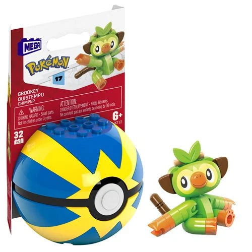 Mega Construx Pokemon Poke Ball Series 17 - CLEARANCE (ONLINE ORDER ONLY)