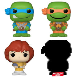 Funko Bitty Pop! Teenage Mutant Ninja Turtles Comics Mini-Figure 4-Pack - Select Set(s) (Online Order Only)