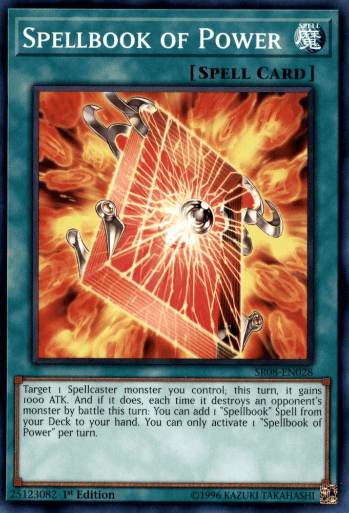 Spellbook of Power [SR08-EN028] Common (ONLINE ORDER ONLY)