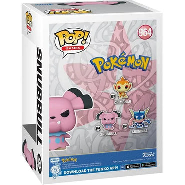 Pokemon Snubbull Funko Pop! Vinyl Figure #964 (ONLINE ORDER ONLY)