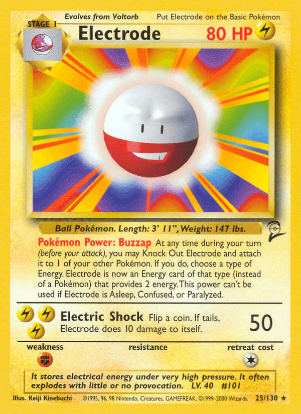 Electrode (25/130) [Base Set 2] (Online Only)