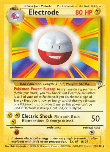 Electrode (25/130) [Base Set 2] (Online Only)