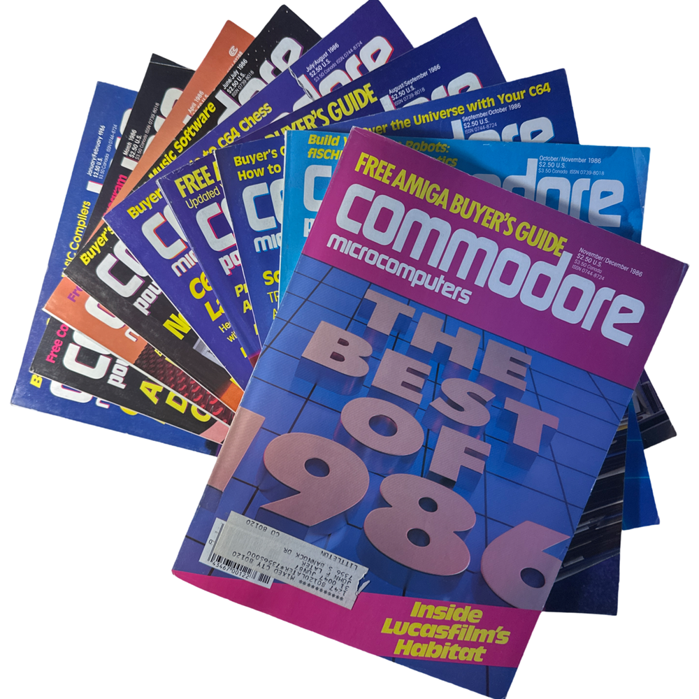 Commodore Microcomputer Magazine (1986) (Online Order Only)