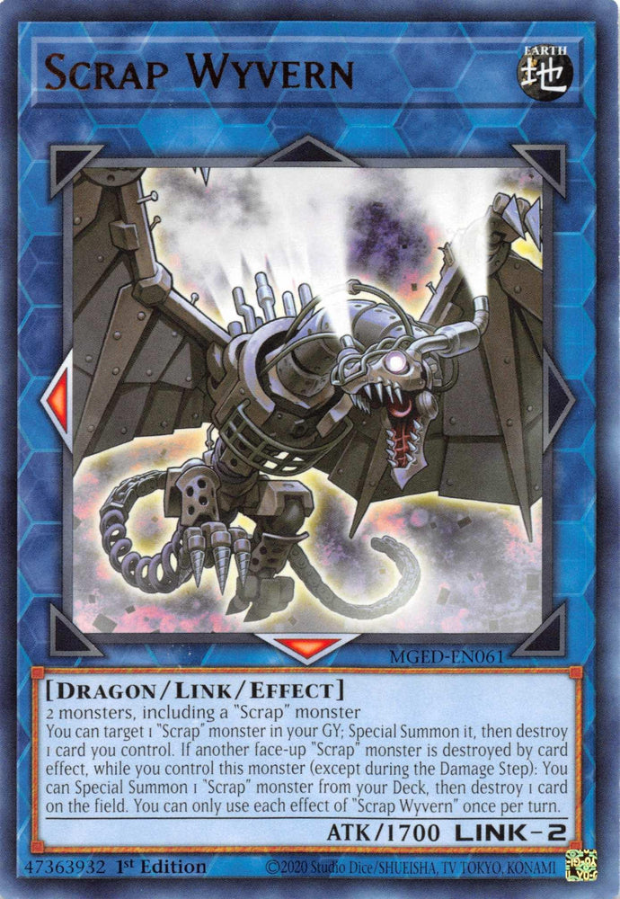 Scrap Wyvern [MGED-EN061] Rare (ONLINE ORDER ONLY)