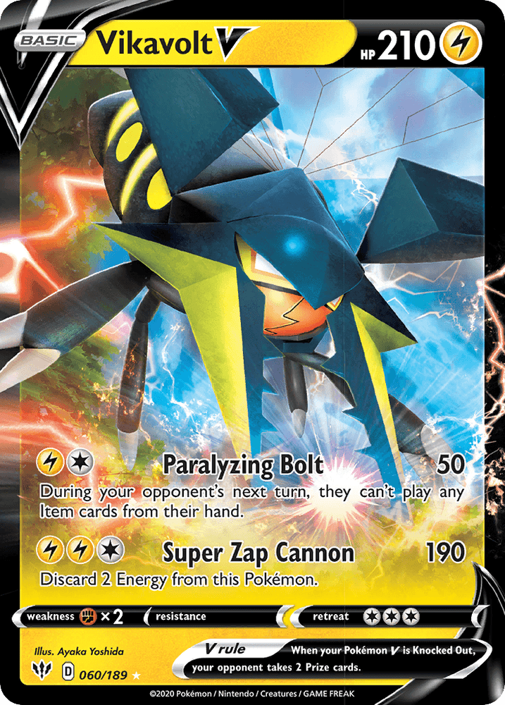 Vikavolt V (060/189) [Sword & Shield: Darkness Ablaze] (Online Only)