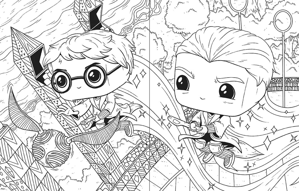 Official Funko Pop! Harry Potter Coloring Book (Online Order Only)